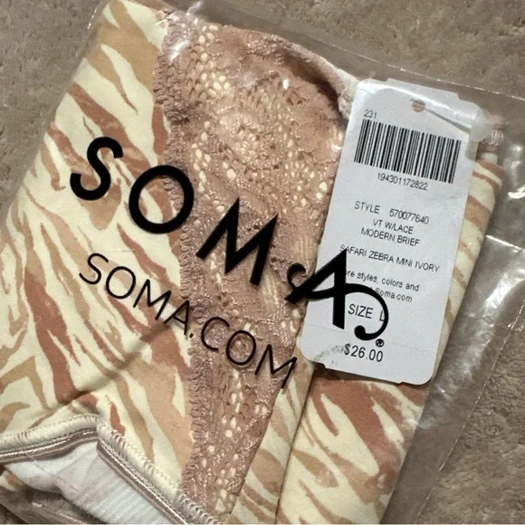 Soma vanishing edge variety panty bundle- lg - Picture 2 of 5